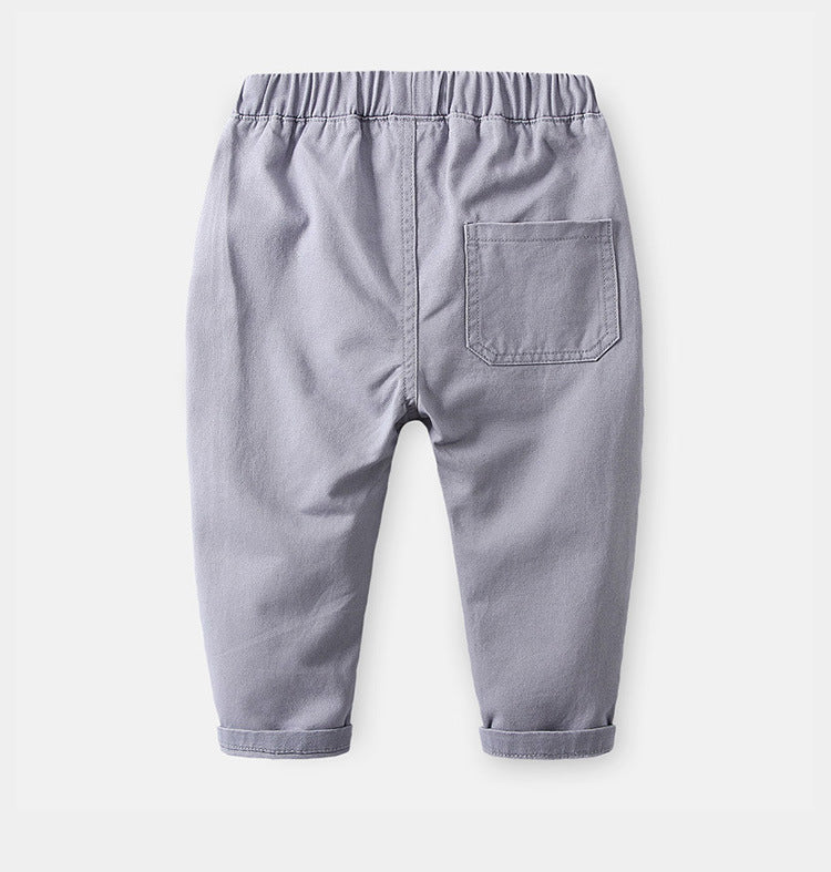 [513600] - Bawahan Celana Panjang Chino Polos Anak Laki-Laki - Motif Tilt Relax