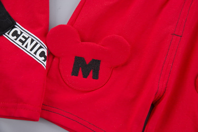 [358116-GRAY] - Baju Setelan Anak / Setelan Jalan Anak Stylish - Motif Disney Mickey