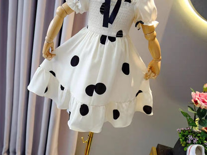 [363125] - Dress Fashion Anak Perempuan Modis - Motif Large Polkadot