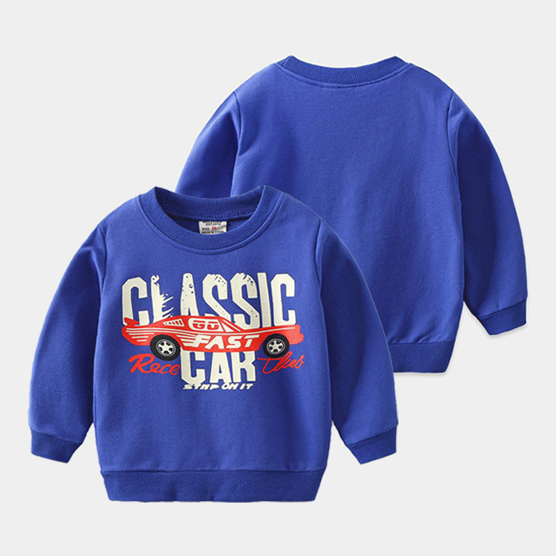 [513231] - Atasan Anak Sweater Keren - Motif Classic Car