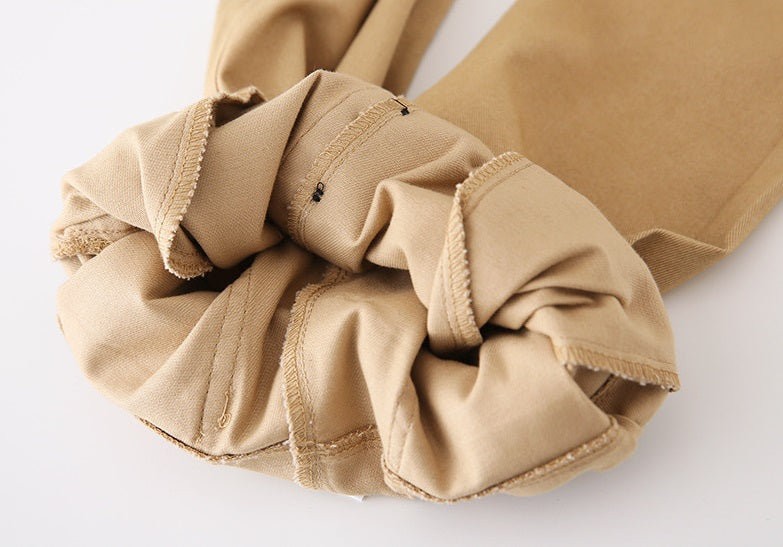 [119221-BEIGE] - Celana Panjang Anak Kekinian / Celana Anak - Motif Three Buttons