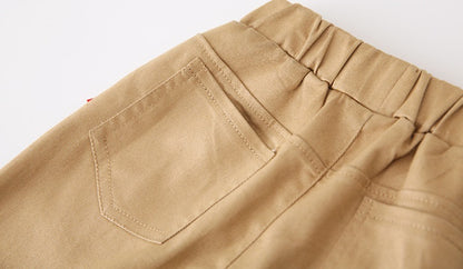 [119221-GRAY] - Celana Panjang Anak Kekinian / Celana Anak Import - Motif Three Buttons