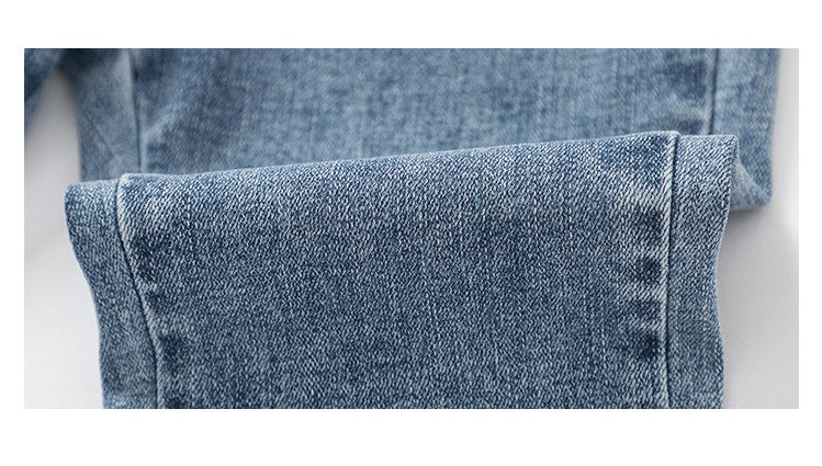 [508103] - Celana Jeans Anak Kekinian - Motif Lower Hemisphere