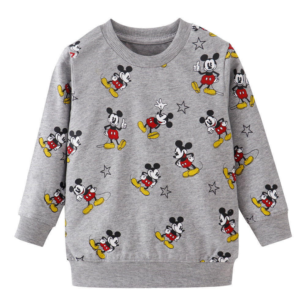 [357434] - Atasan Sweater Anak / Atasan Sweater Anak Trendi - Motif Mickey Star