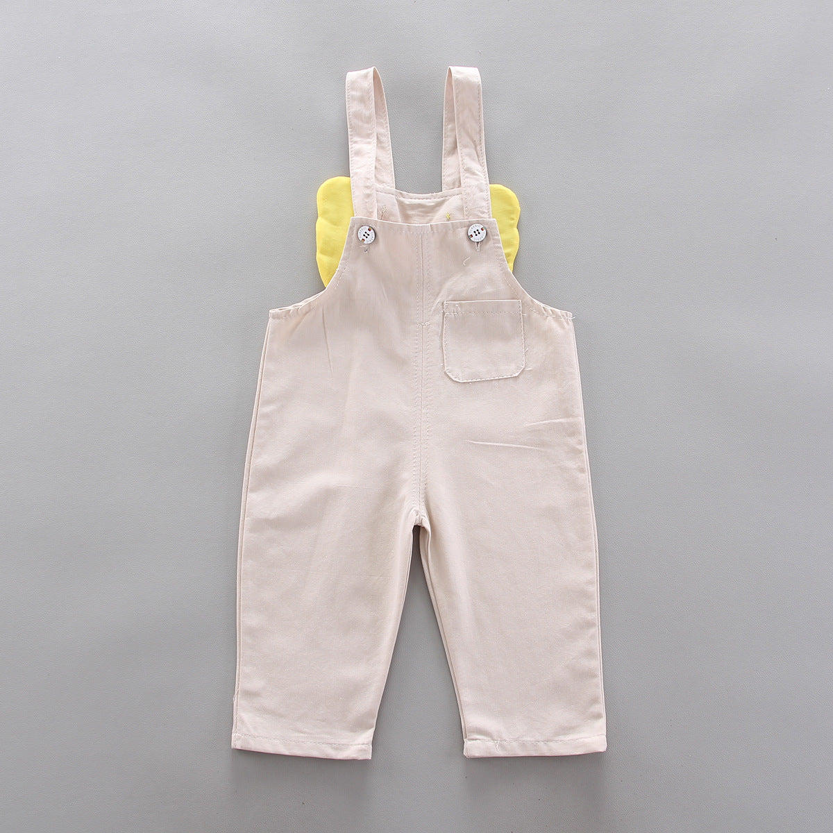 [368250] - Baju Setelan Overall Trendi Anak - Motif Rainbow Stripes