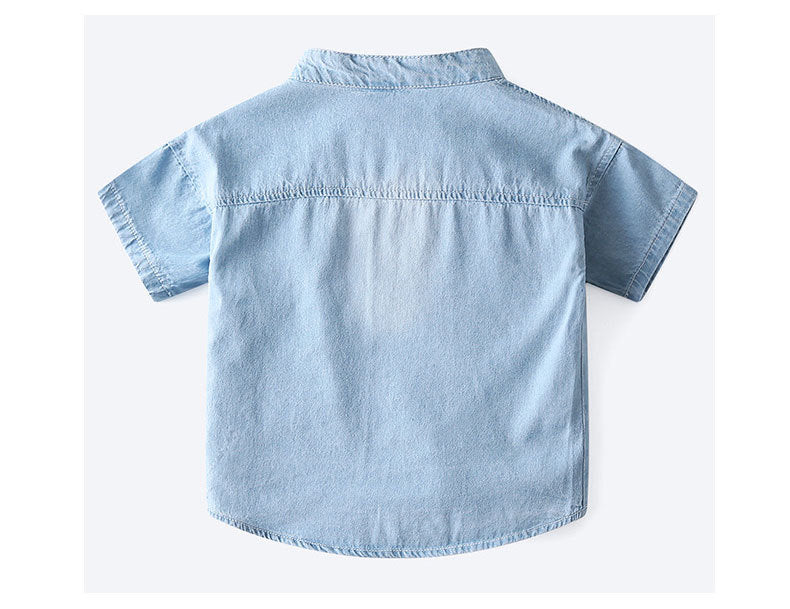 [119224] - Atasan Kemeja Anak Fashionable - Motif Lemon Weasel