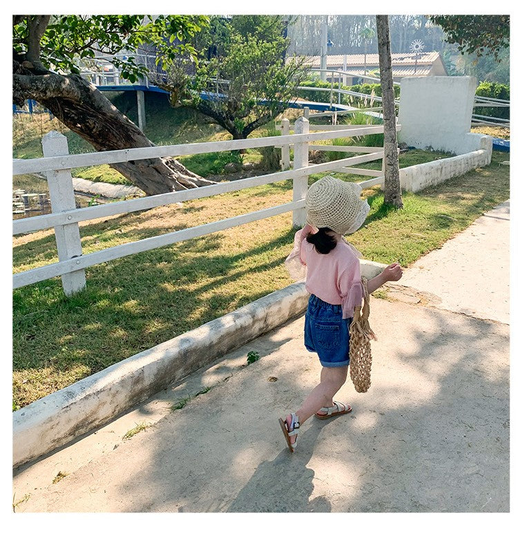 [507410] - Celana Pendek Anak Perempuan - Motif Denim