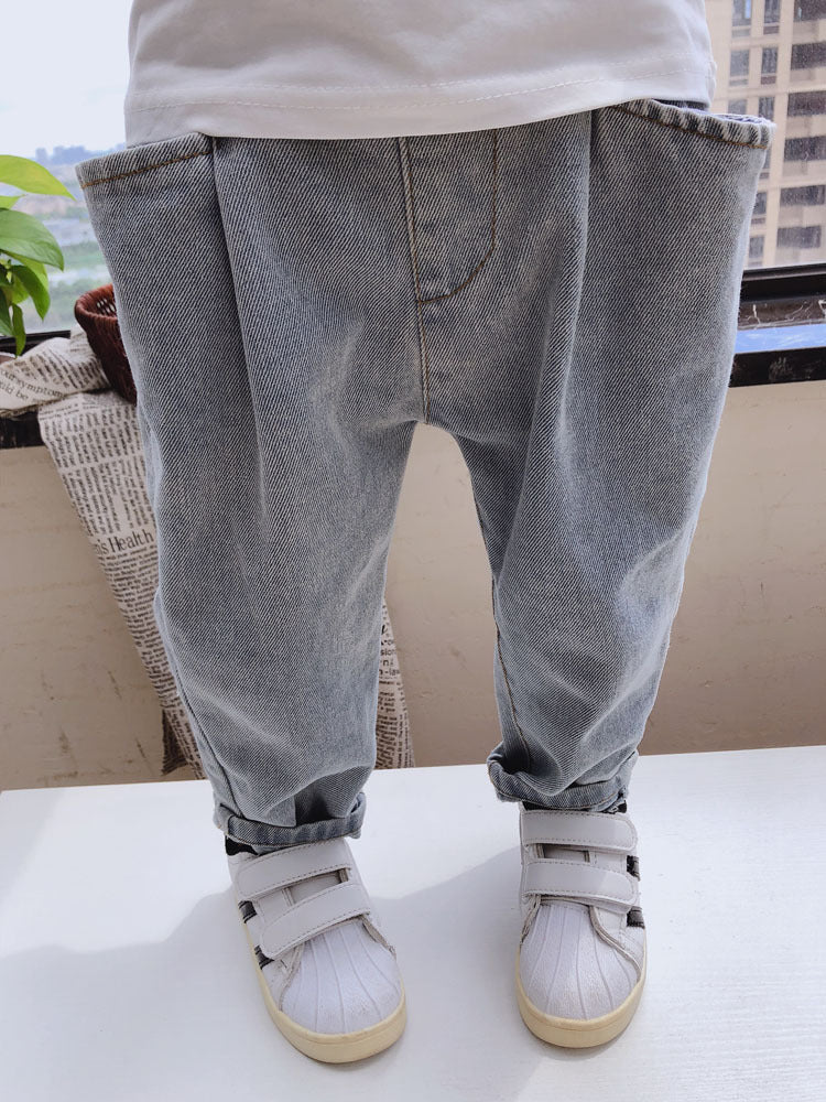 [507400] - Celana Jeans Anak Perempuan - Motif Plain Jeans