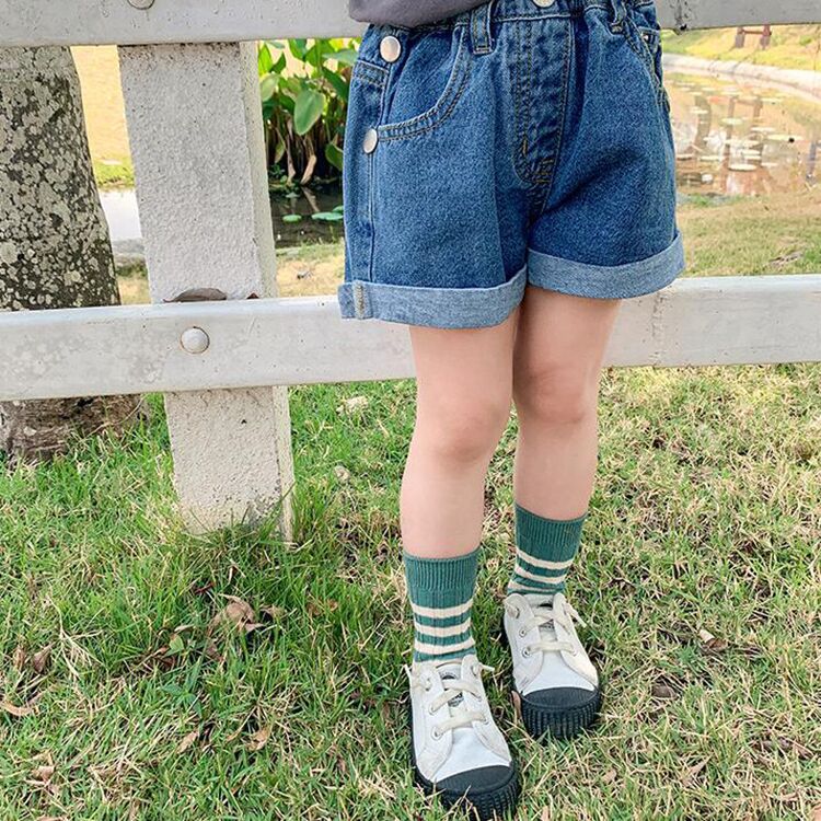 [507410] - Celana Pendek Anak Perempuan - Motif Denim