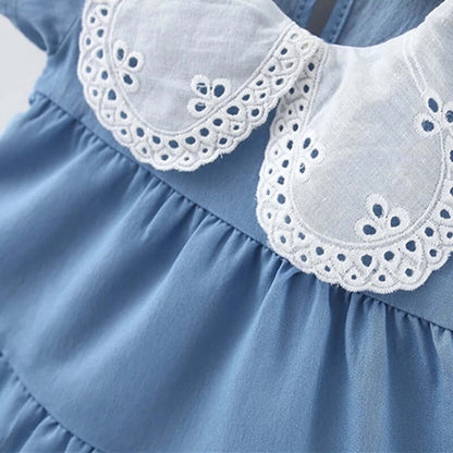 [001266] - Dress Fashion Anak Perempuan - Motif Plain Color