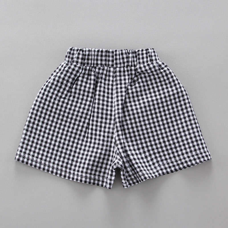 [368520] - Setelan Blouse Kutung Anak Fashionable - Motif Cute Gingham