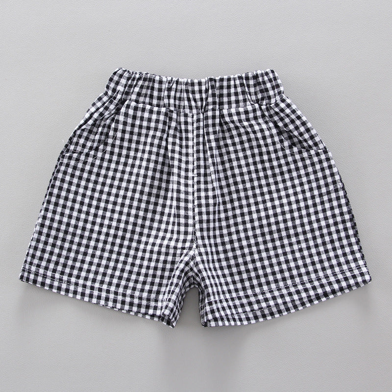 [368520] - Setelan Blouse Kutung Anak Fashionable - Motif Cute Gingham