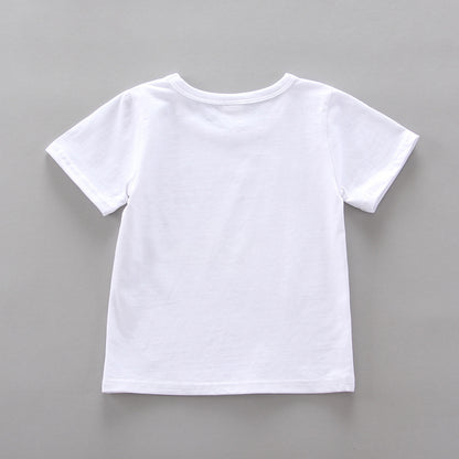 [368271] - Baju Setelan Overall Anak Import - Motif Mandarin Alphabet