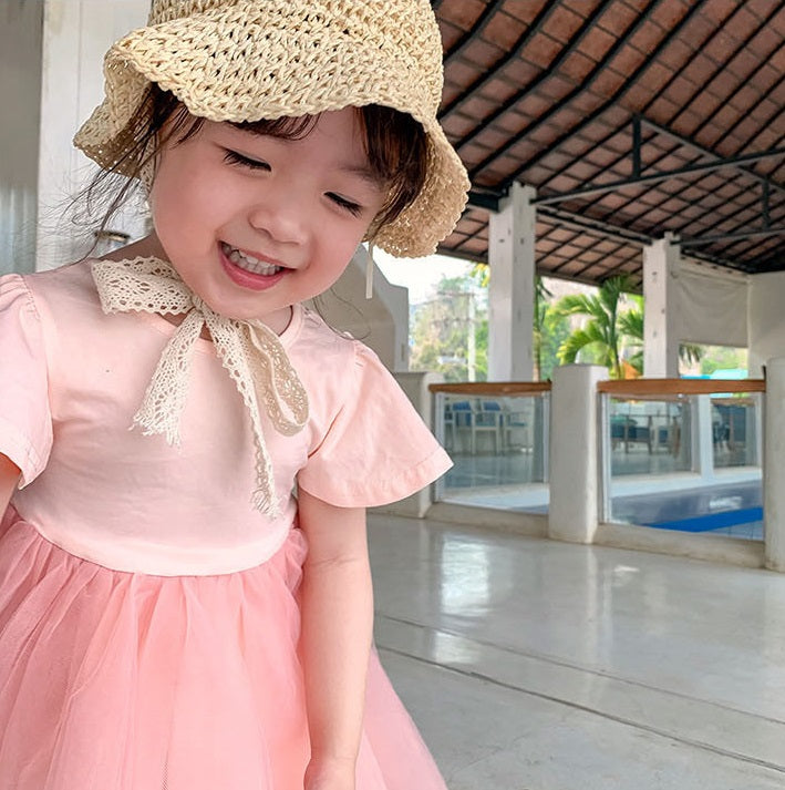 [507159] - Dress Fashion Anak Perempuan - Motif Back Strap