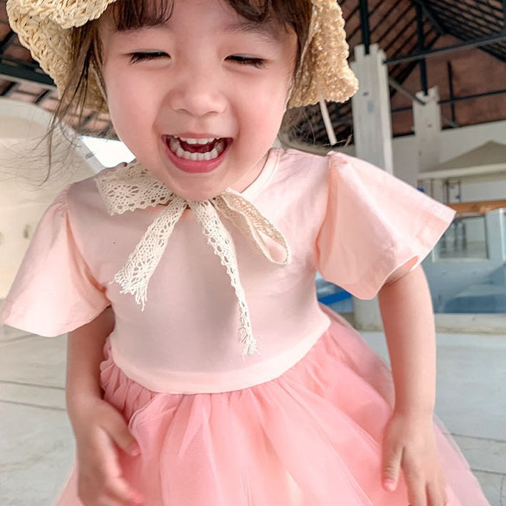 [507159] - Dress Fashion Anak Perempuan - Motif Back Strap