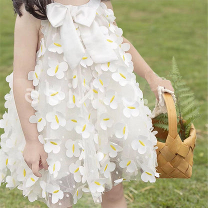 [507155] - Dress Kutung Fashion Anak Perempuan Import - Motif 3D Butterfly
