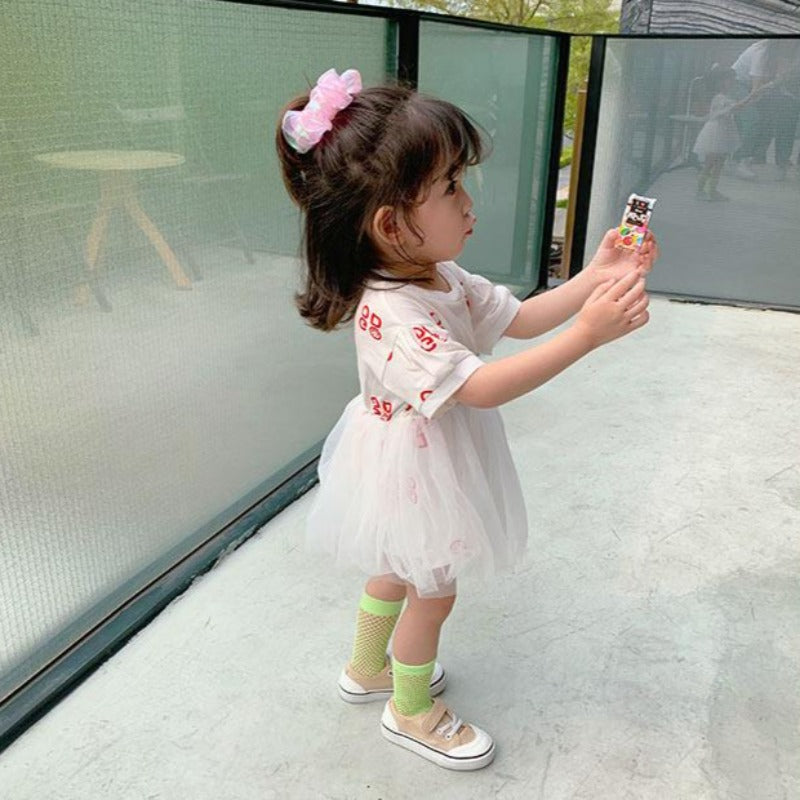 [507544] - Dress Tutu Fashion Anak Perempuan - Motif Warm Smile