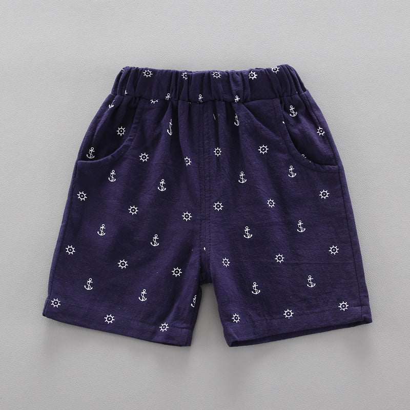 [368145-WHITE] - Setelan Kaos Kerah Anak Fashionable - Motif Bear List