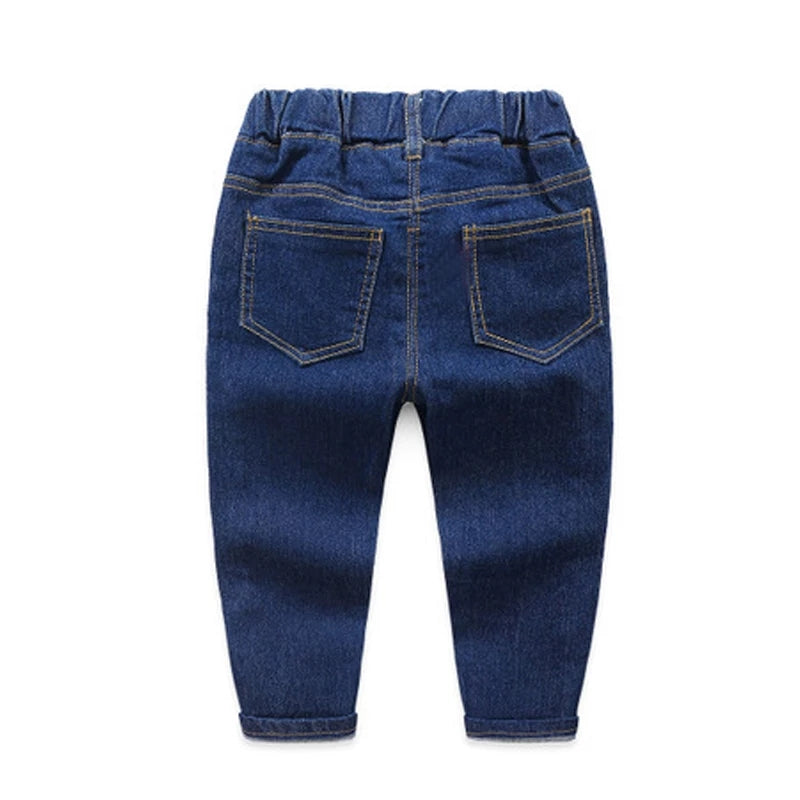 [119236-BLUE] - Celana Panjang Jeans Anak Casual - Motif Plain Color