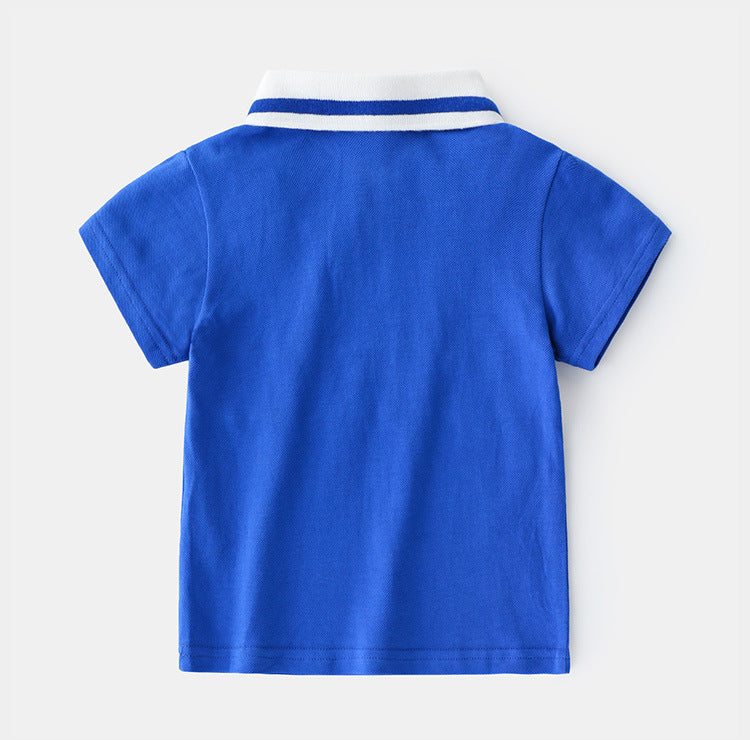 [513249] - Fashion Atasan Kaos Polo Anak - Motif Nice Day