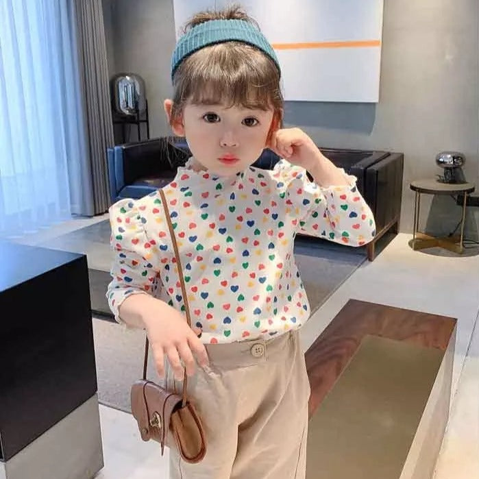 [507357] - Atasan Blouse Fashion Anak Perempuan - Motif Little Love