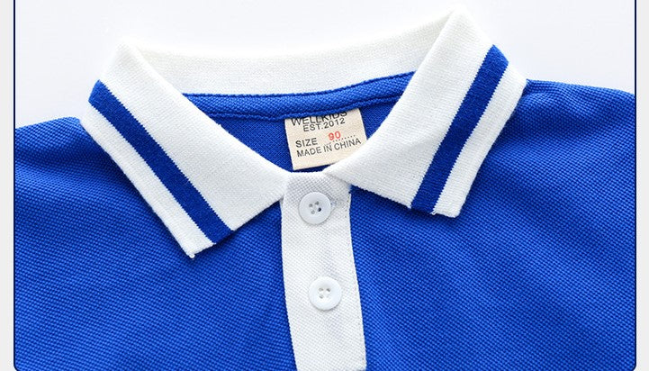 [513249] - Fashion Atasan Kaos Polo Anak - Motif Nice Day