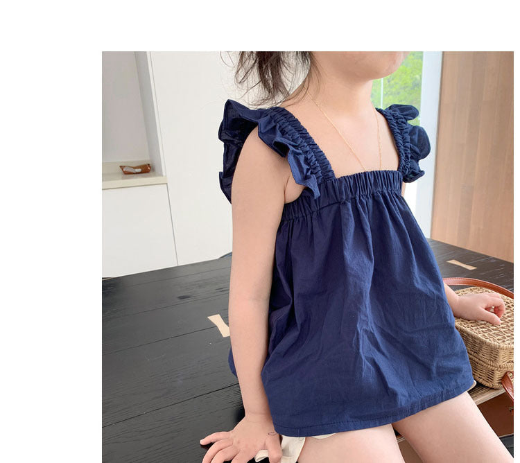 [507253] - Baju Blouse Anak Perempuan - Motif Elegant Color