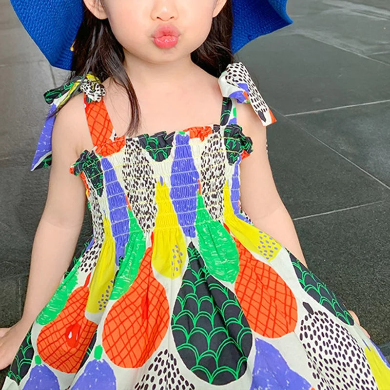 [507363] - Dress Fashion Anak Perempuan - Motif Fruits