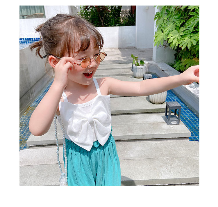 [507266] - Atasan Blouse Kutung Anak Perempuan - Motif Butterfly Ribbon