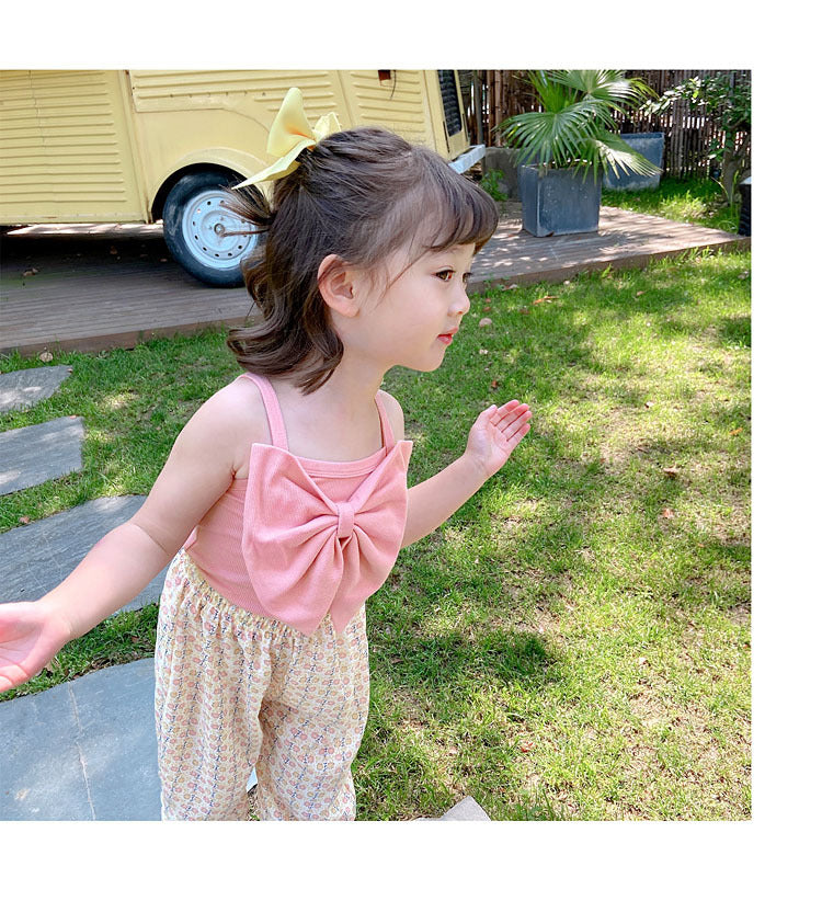 [507266] - Atasan Blouse Kutung Anak Perempuan - Motif Butterfly Ribbon