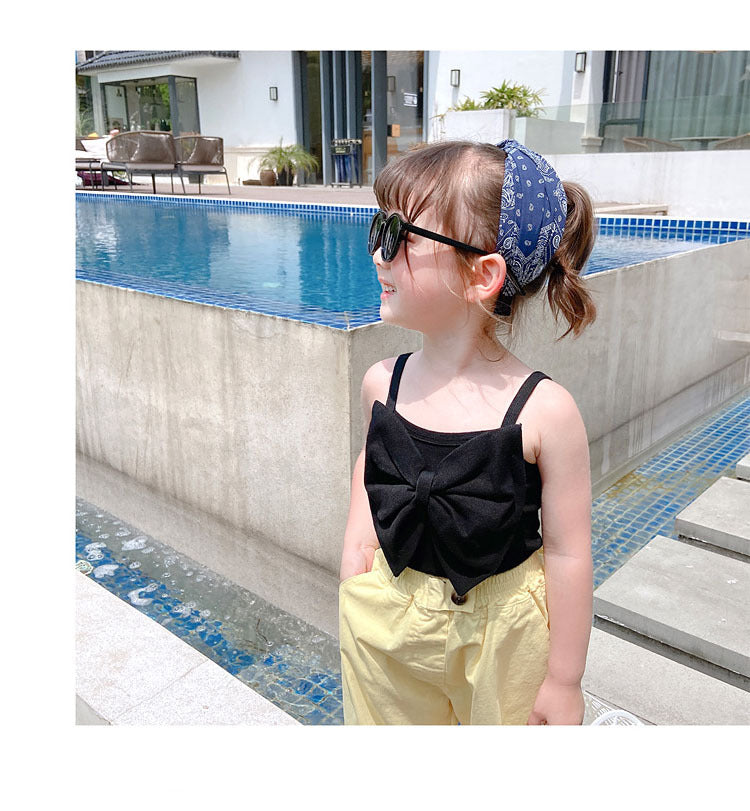 [507266] - Atasan Blouse Kutung Anak Perempuan - Motif Butterfly Ribbon