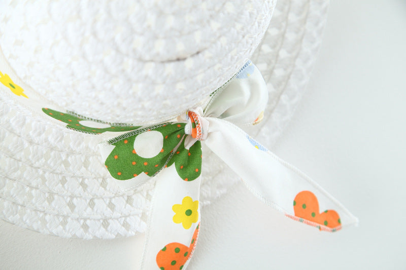[340245] - Dress Pantai Lengan Kutung Anak Perempuan - Motif Lace Flower