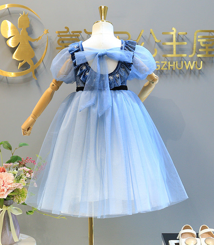 [363201] - Dress Princess Ulang Tahun Fashion Trend Anak Perempuan Cewek - Motif Beautiful Queen