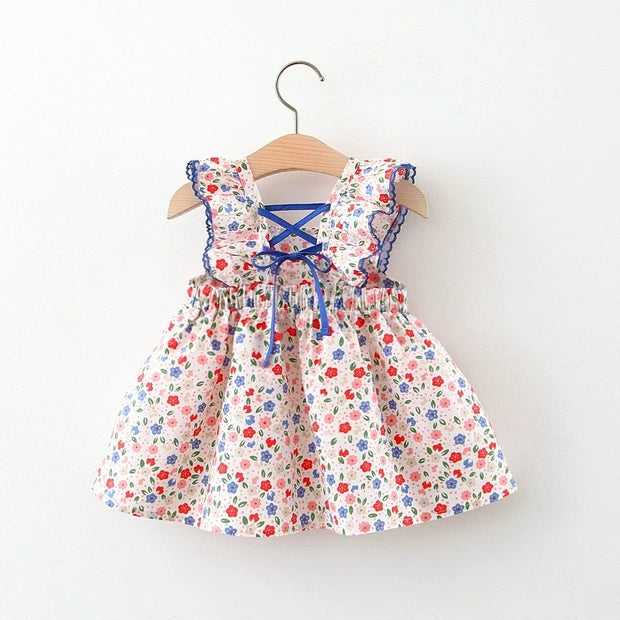 [352313] - Beautiful Dress Fashion Anak Perempuan - Motif Little Flower