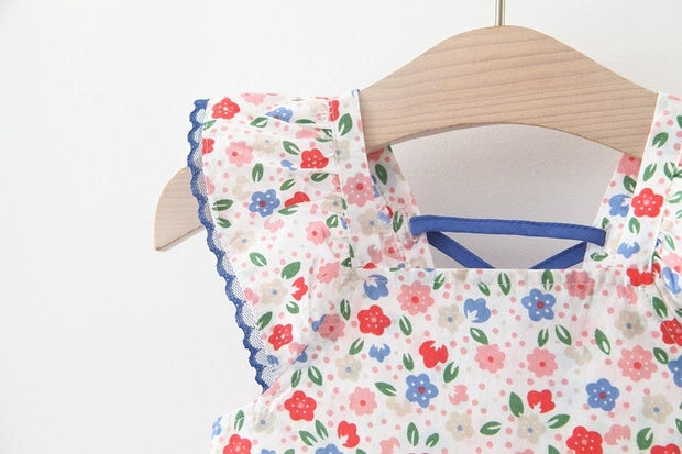 [352313] - Beautiful Dress Fashion Anak Perempuan - Motif Little Flower