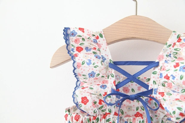 [352313] - Beautiful Dress Fashion Anak Perempuan - Motif Little Flower