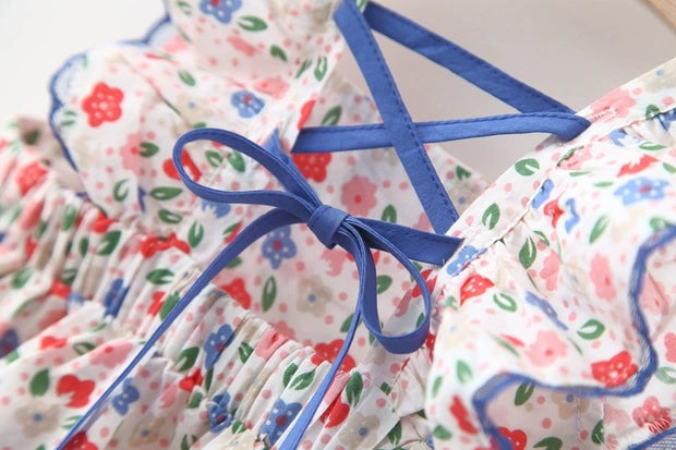 [352313] - Beautiful Dress Fashion Anak Perempuan - Motif Little Flower