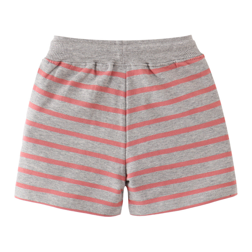 [357465] - Celana Boxer Anak  / Celana Pendek Anak - Motif Sequence Lines