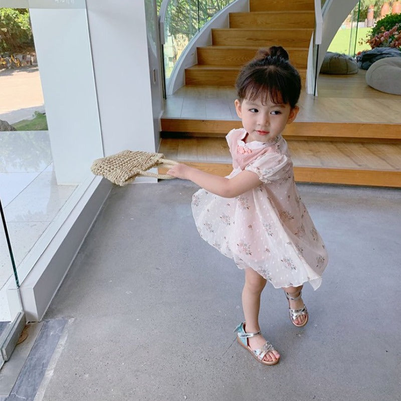 [507353] - Dress Fashion Anak Perempuan - Motif Thick Neck
