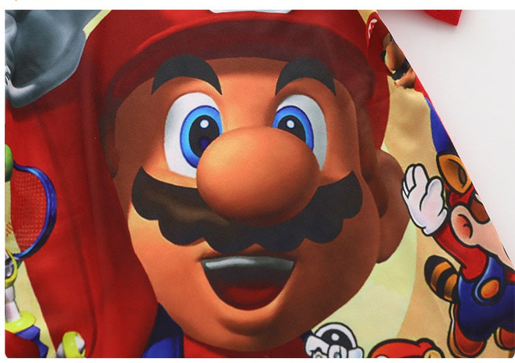 [354428] - Baju Setelan Street Wear Anak - Motif Super Mario