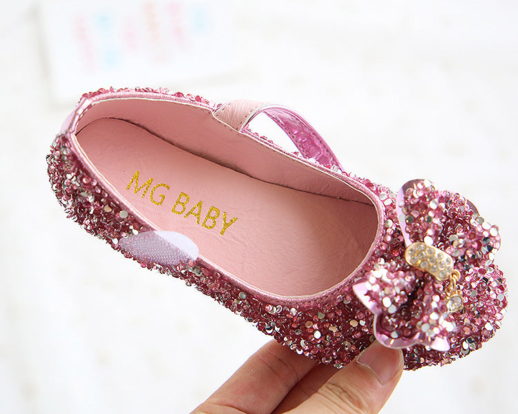 [381198] - Sepatu Slip On Fashion Anak Import - Motif Starry Ribbon