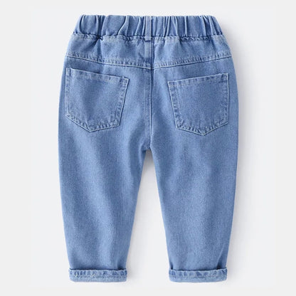 [513280] - Bawahan Keren / Celana Jeans Anak Import - Motif Denim Plain
