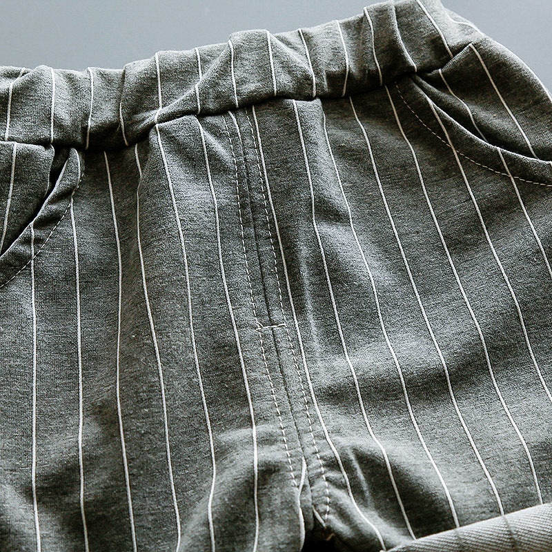 [368230-GRAY] - Setelan Formal Keren Anak - Motif Tie Lines