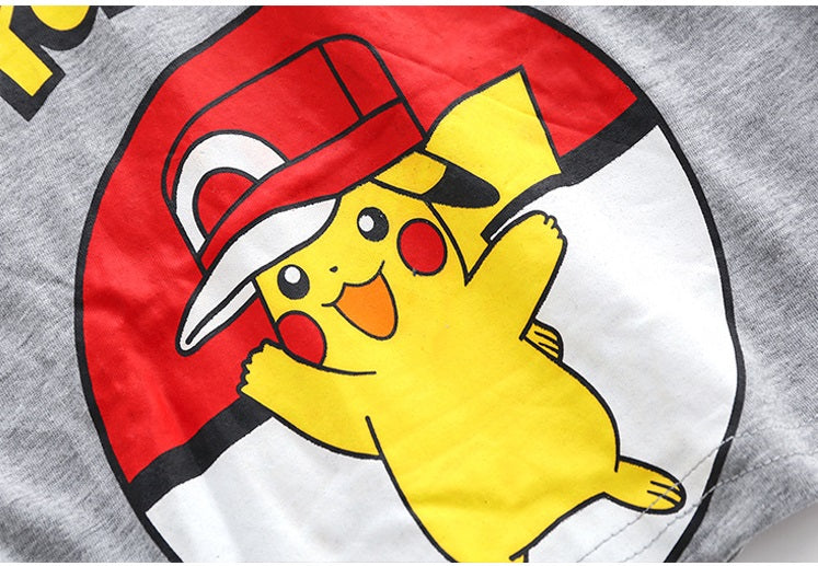[354479] - Baju Setelan Street Wear Anak - Motif My Pokemon