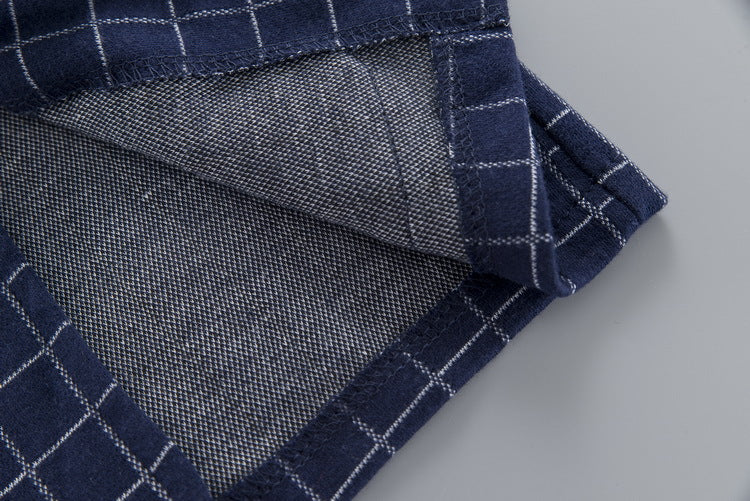 [368242-GRAY] - Setelan Formal 3 In 1 Keren Anak - Motif Windowpane Bow Tie