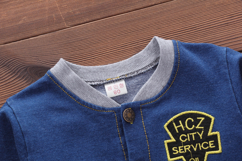 [368313] - Setelan Jaket keren Anak - Motif City Service