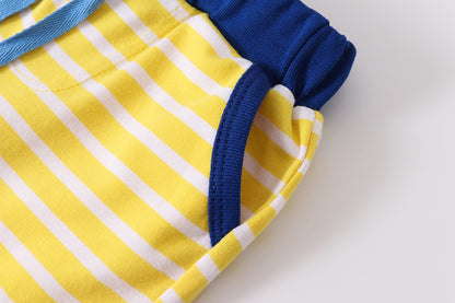 [357460] - Celana Boxer Anak  / Celana Pendek Anak - Motif Bright Lines