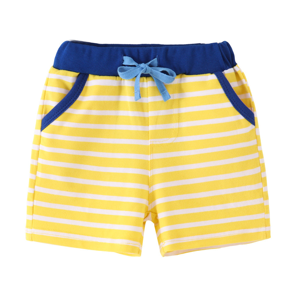 [357460] - Celana Boxer Anak  / Celana Pendek Anak - Motif Bright Lines