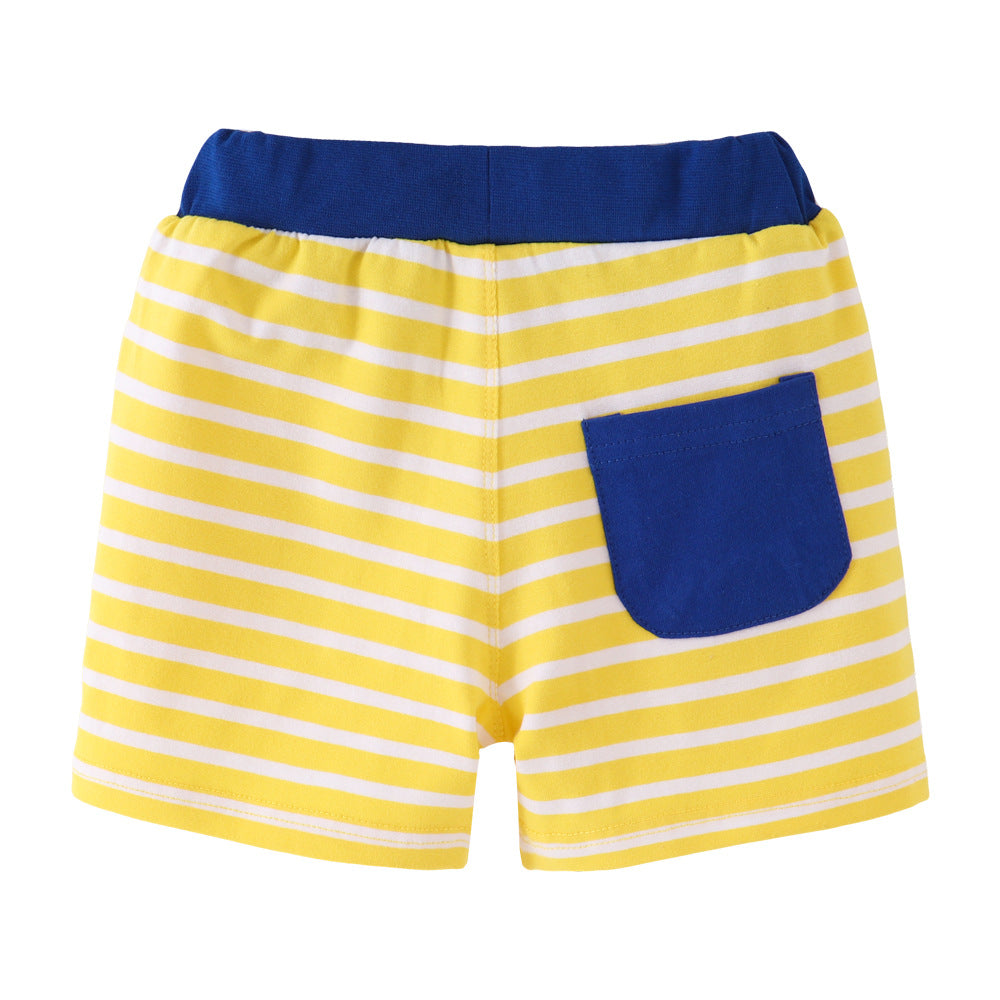 [357460] - Celana Boxer Anak  / Celana Pendek Anak - Motif Bright Lines