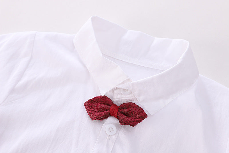 [368193-GRAY] - Setelan Formal 3 In 1 Keren Anak - Motif Gingham Style